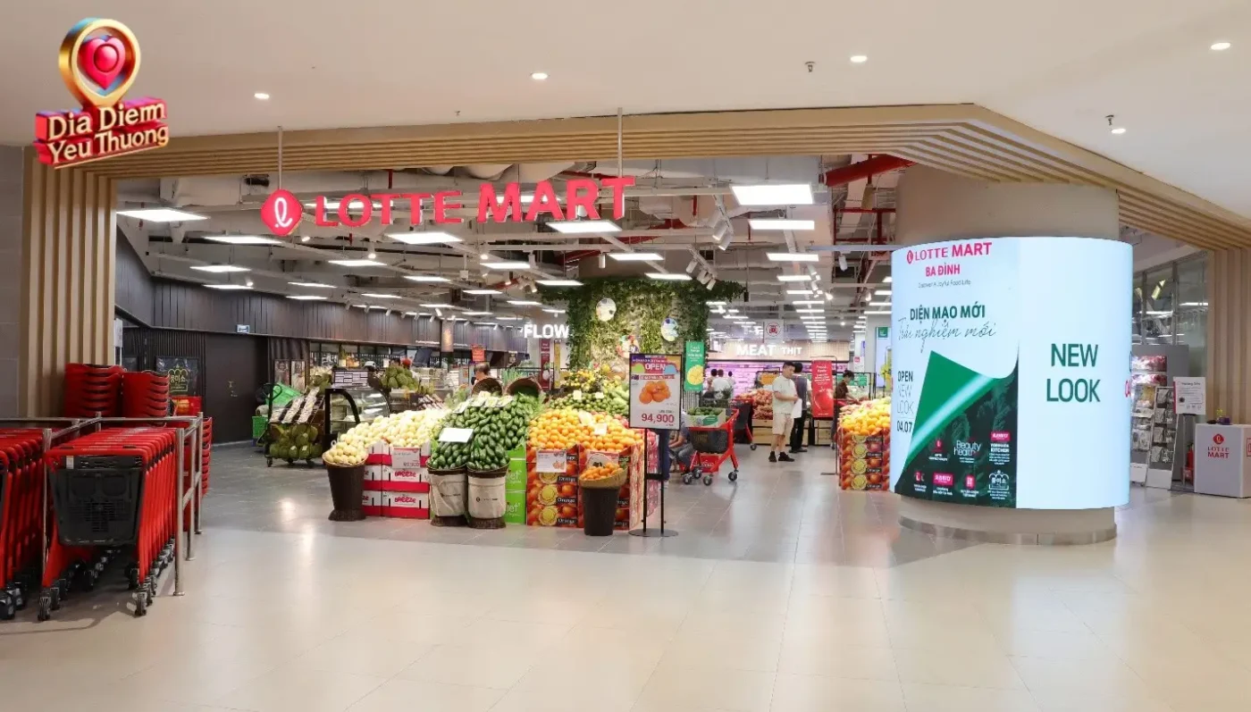Lotte Mart - Trung tâm mua sắm đa chức năng